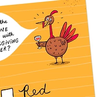 Lots of Fun and Wine Funny Thanksgiving Card for only USD 3.69 | Hallmark