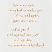 Grateful for Another Year of Us Anniversary Card for Husband for only USD 6.59 | Hallmark