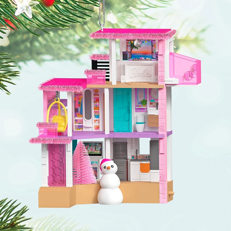Barbie™ Merriest Dreamhouse™ Musical Ornament With Light for only USD 56.99 | Hallmark