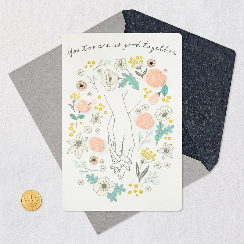 Hand in Hand Anniversary Card for Couple for only USD 6.99 | Hallmark