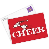 Peanuts® Snoopy Cheer Custom Holiday Card for only USD 4.99 | Hallmark