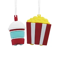 Better Together Popcorn & Slushie Magnetic Hallmark Ornaments, Set of 2 for only USD 11.49 | Hallmark