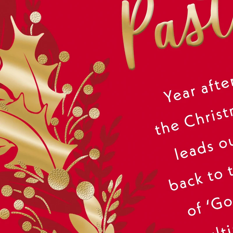 Thank You for All You Do Religious Christmas Card for Pastor for only USD 2.99 | Hallmark