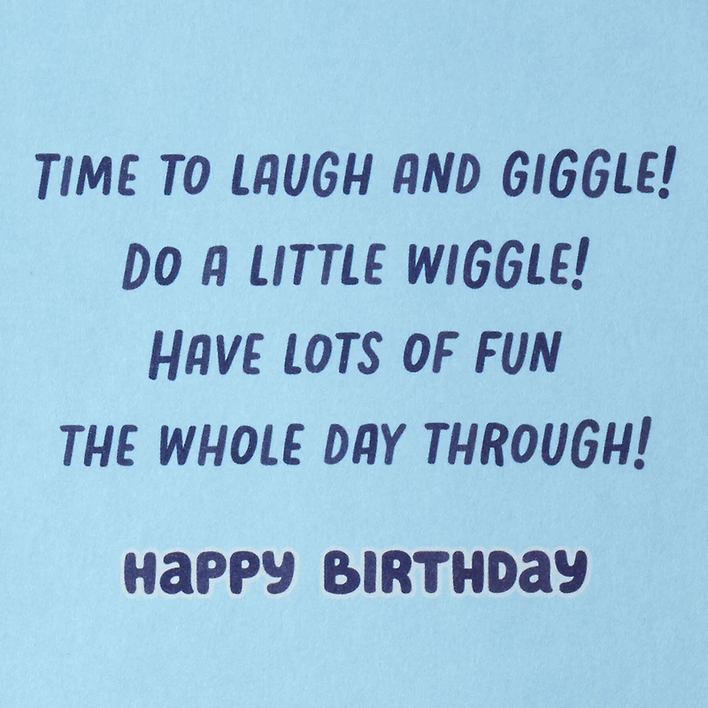 Bluey It's Your Day Musical Birthday Card for Kids for only USD 6.99 | Hallmark