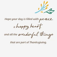 Season's Blessings Thanksgiving Card for only USD 3.99 | Hallmark