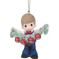 Precious Moments Deck the Halls 2025 Boy Ornament, 3.3" for only USD 39.99 | Hallmark