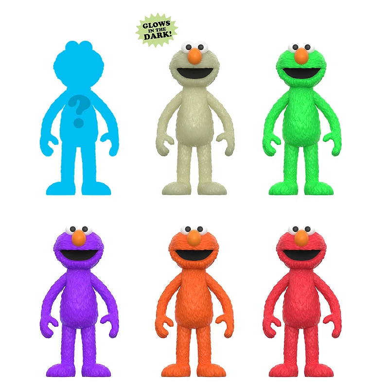 Super7 Sesame Street Elmo ReAction Figure Mystery Box, 3.75" for only USD 15.00 | Hallmark