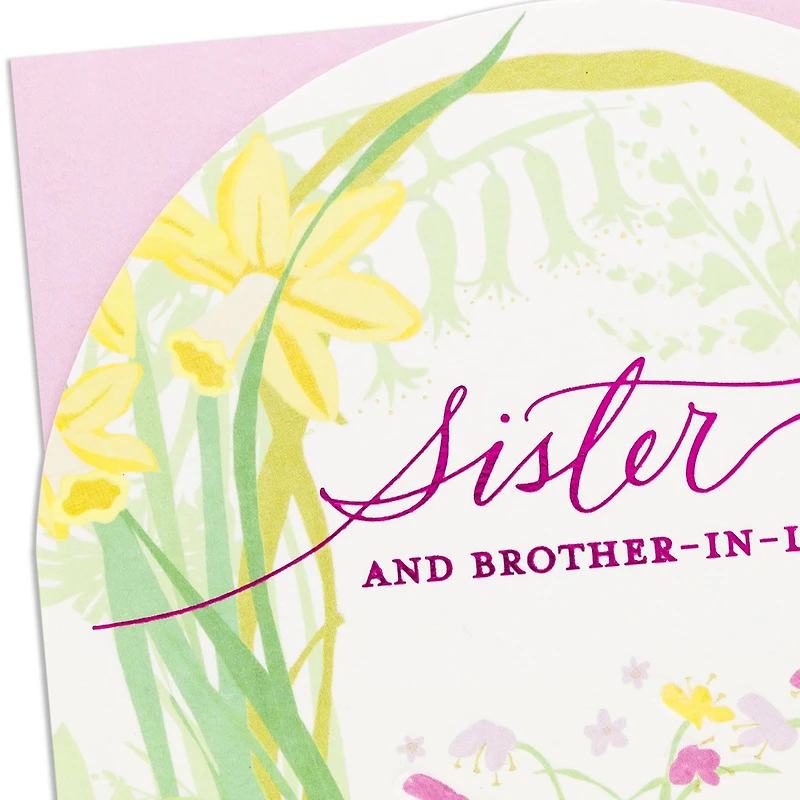 Wishing You Happy Moments Easter Card for Sister and Brother-in-Law for only USD 4.99 | Hallmark