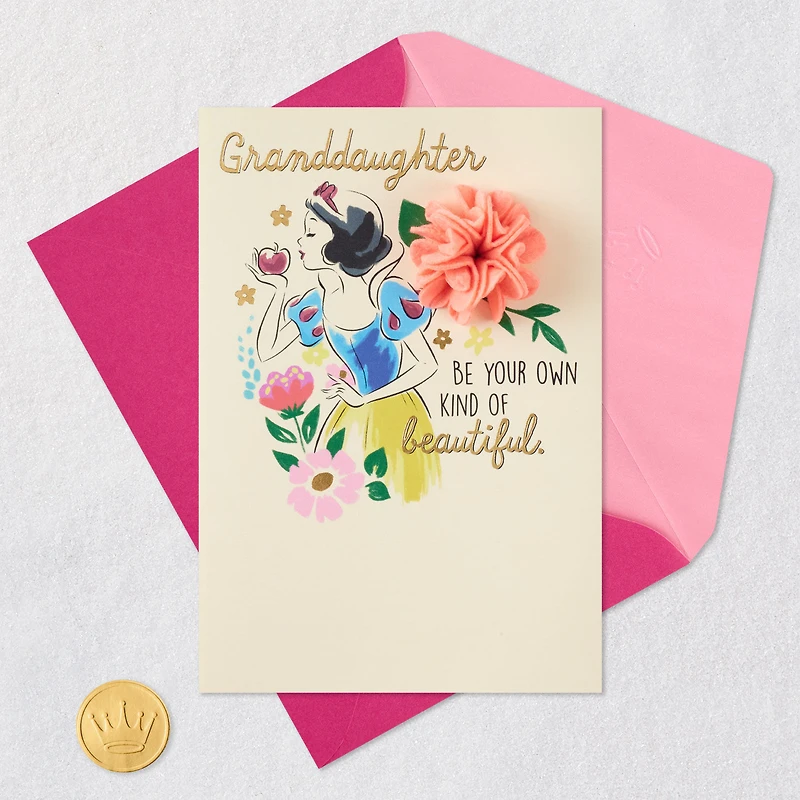 Disney Princess Snow White Loved for Being You Birthday Card for Granddaughter for only USD 5.59 | Hallmark
