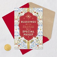 Blessings of the Season Religious Christmas Card for Priest for only USD 2.99 | Hallmark