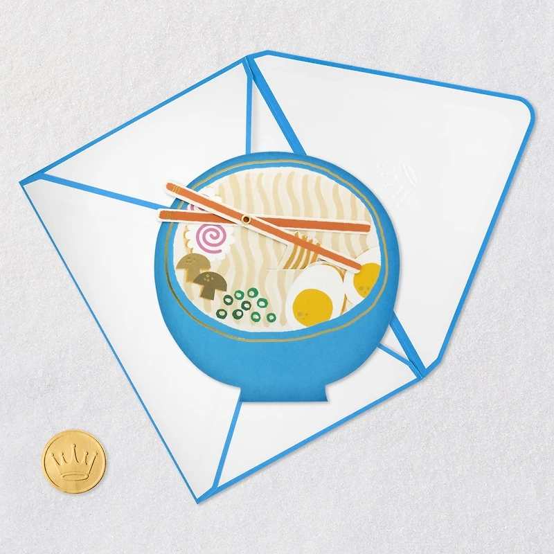 Just the Way You Like It Ramen Bowl Papercraft Thinking of You Card for only USD 5.99 | Hallmark