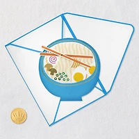 Just the Way You Like It Ramen Bowl Papercraft Thinking of You Card for only USD 5.99 | Hallmark