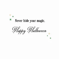 Wicked Never Hide Your Magic Halloween Card for only USD 3.99 | Hallmark