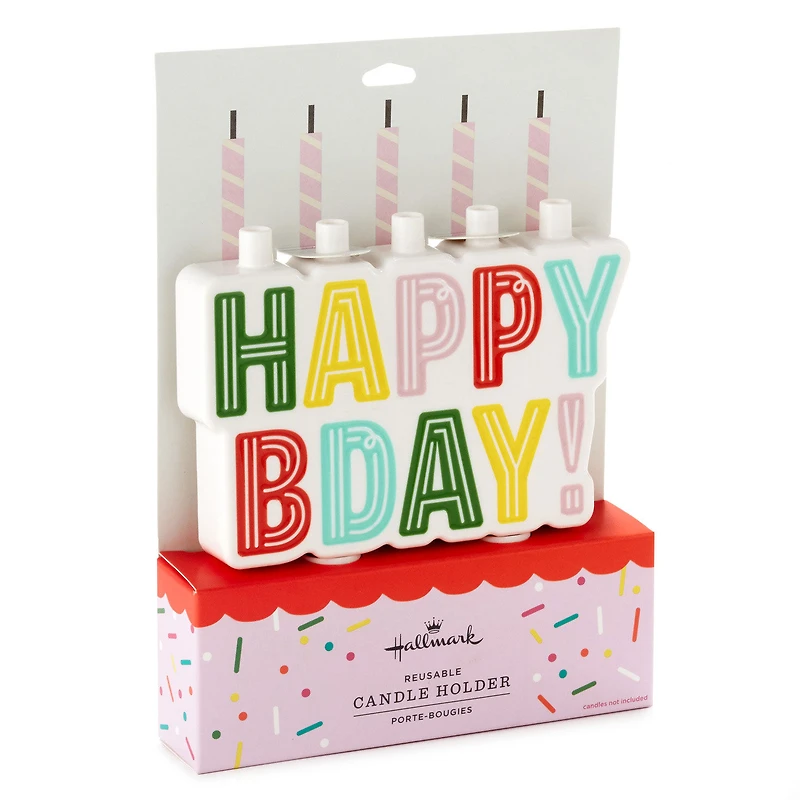 Happy Birthday Candle Holder for only USD 22.99 | Hallmark