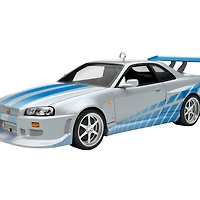 The Car's the Star 2 Fast 2 Furious 1999 Nissan Skyline GT-R Metal Ornament for only USD 29.99 | Hallmark
