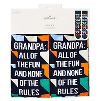 Grandpa All of the Fun Novelty Crew Socks for only USD 12.99 | Hallmark