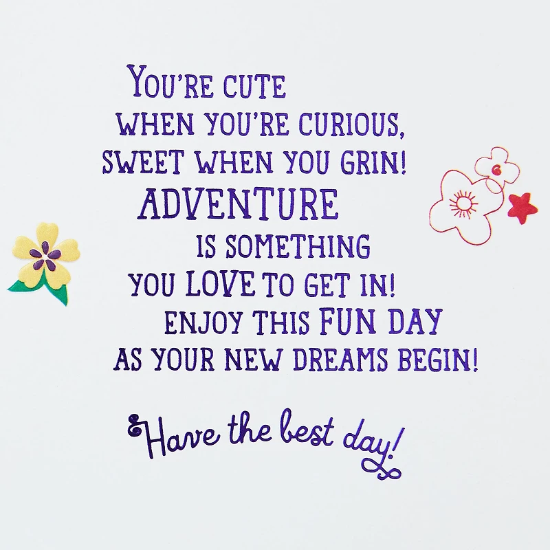 Disney The Little Mermaid Dreams Begin Today Birthday Card for Her for only USD 4.99 | Hallmark