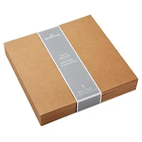 Kraft Paper 5-Pack Square Boxes for only USD 7.99 | Hallmark