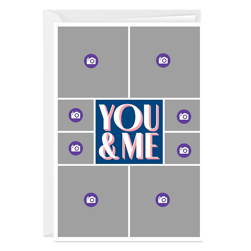 You & Me Photo Collage Custom Love Card for only USD 4.99 | Hallmark