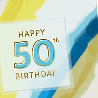 Enjoy Every Second 50th Birthday Card for only USD 2.99 | Hallmark