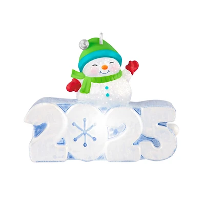 Mini A Snowy 2025 Ornament With Light, 1.25" for only USD 15.99 | Hallmark