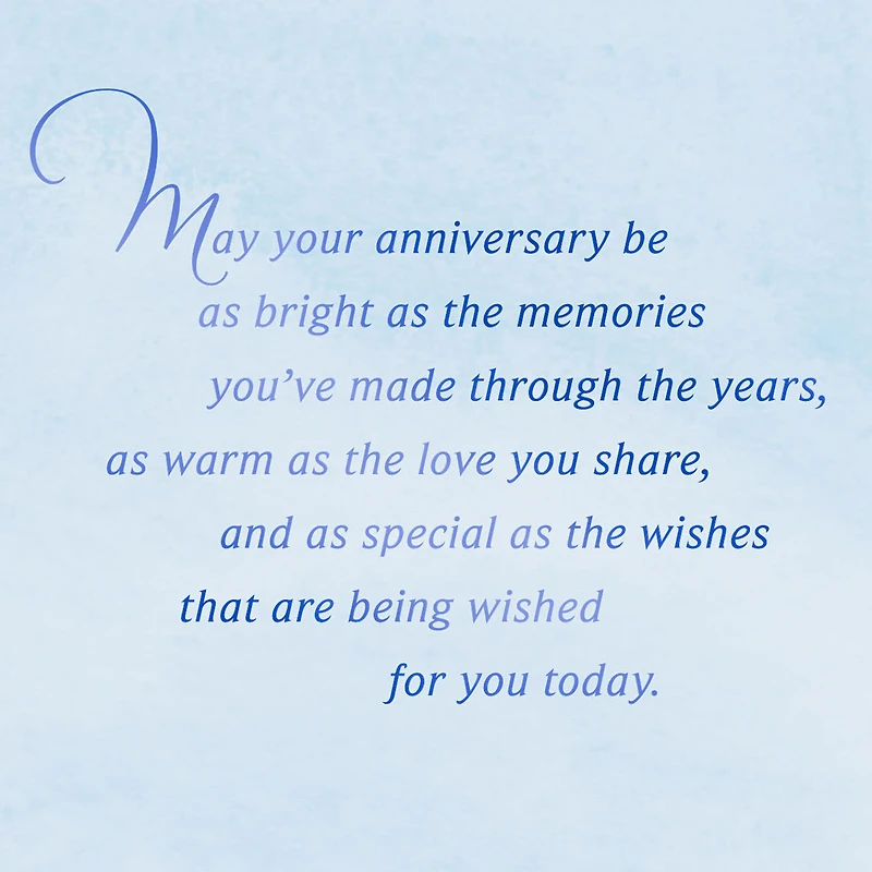 Wishes for a Special Couple Anniversary Card for only USD 2.50 | Hallmark