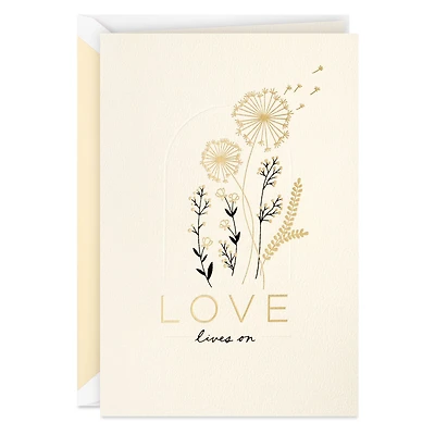 Love Lives On Sympathy Card for only USD 5.99 | Hallmark