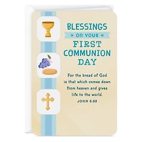 May You Feel Jesus' Presence First Communion Card for only USD 3.99 | Hallmark