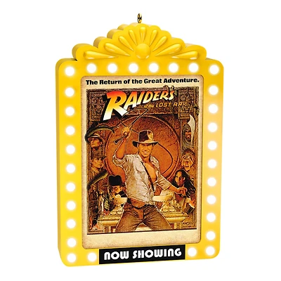Indiana Jones™ and the Raiders of the Lost Ark™ Now Showing Ornament With Light for only USD 30.99 | Hallmark