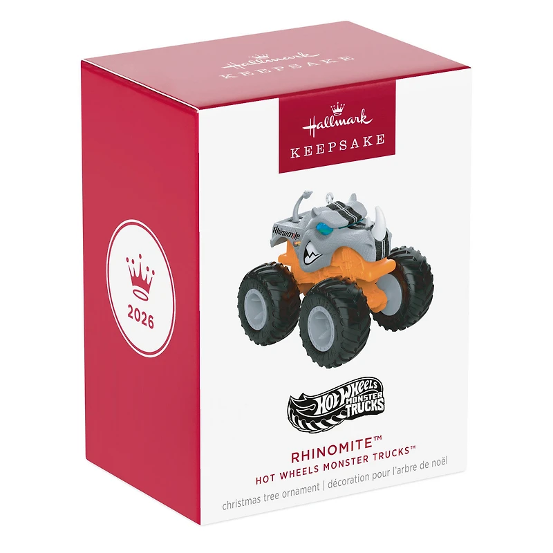 Hot Wheels Monster Trucks™ Rhinomite™ Ornament for only USD 24.99 | Hallmark