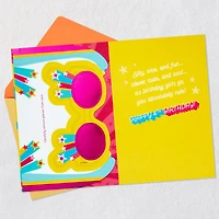 Girl, You Rule 4th Birthday Card With Wearable Sunglasses for only USD 4.99 | Hallmark
