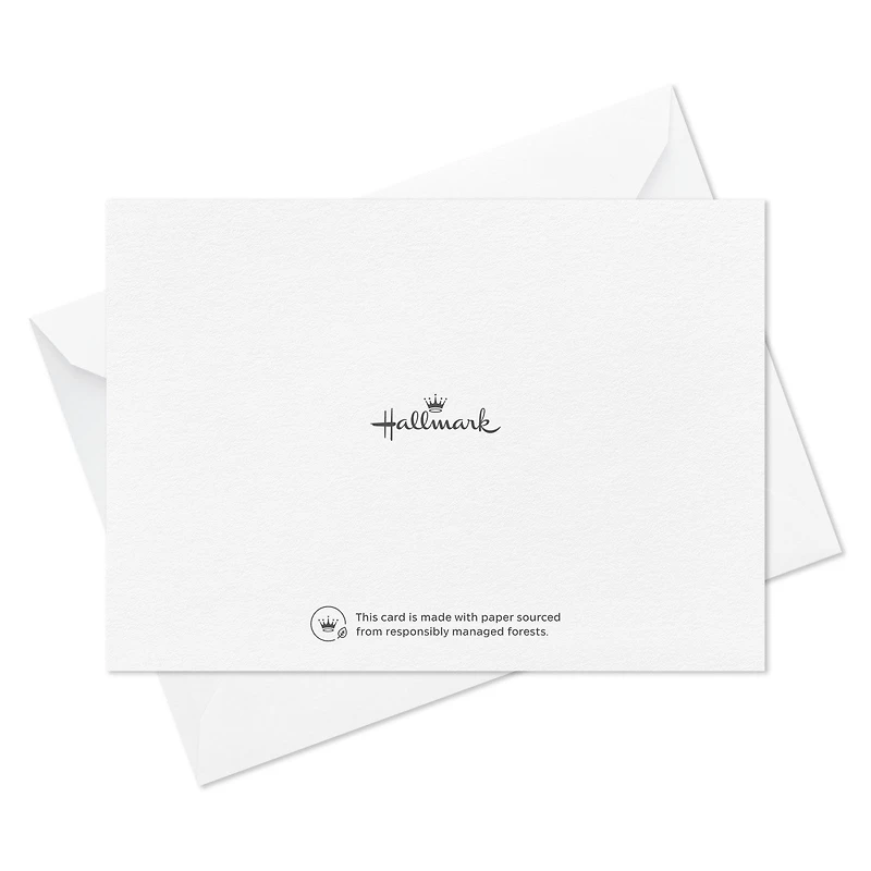 Gold Script on White Blank Thank You Notes, Pack of 10 for only USD 10.49 | Hallmark