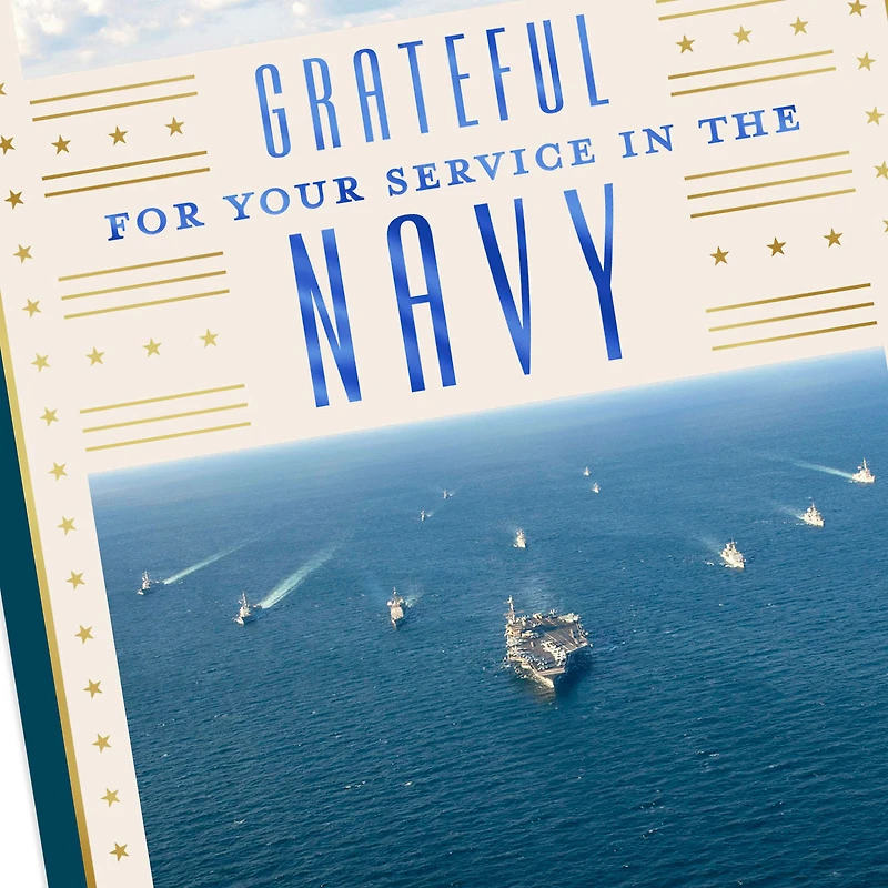 U.S. Navy Brave, Honorable, True Veterans Day Card for only USD 2.99 | Hallmark