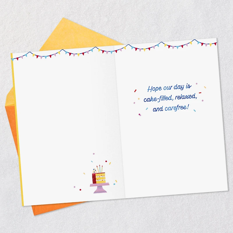 Happy Day to Us Shared Birthday Card for only USD 2.99 | Hallmark