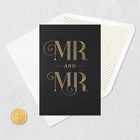 Celebrating Mr. and Mr. Wedding Card for only USD 6.59 | Hallmark