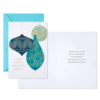 Merry and Bright Ornaments Boxed Christmas Cards, Pack of 16 for only USD 12.49 | Hallmark