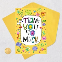 Happy Doodles Thank You Card for only USD 4.49 | Hallmark