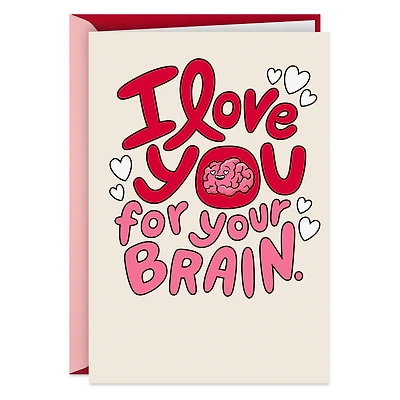 Love Your Dirty Brain Funny Romantic Love Card for Adults for only USD 3.99 | Hallmark