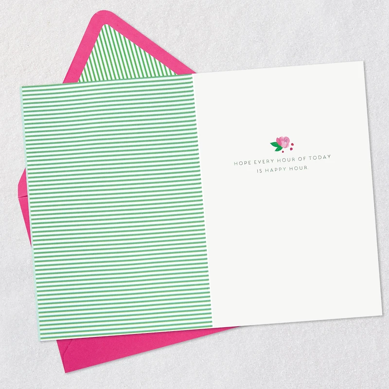 Hope Every Hour Is Happy Hour Birthday Card for only USD 8.59 | Hallmark