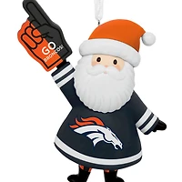 NFL Denver Broncos Santa Fan Hallmark Ornament for only USD 12.99 | Hallmark