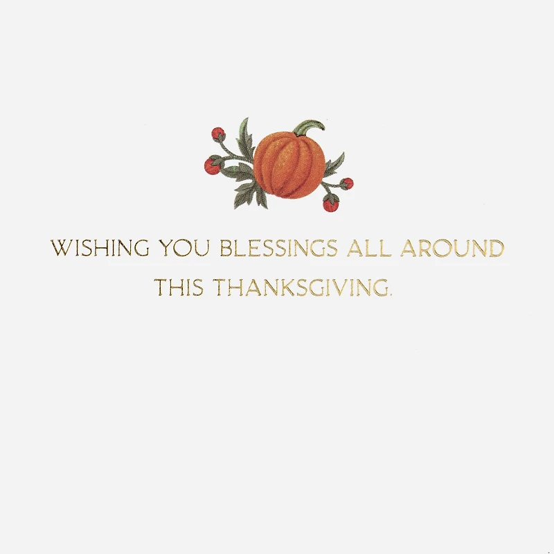 Gather & Give Thanks Thanksgiving Card for only USD 7.99 | Hallmark