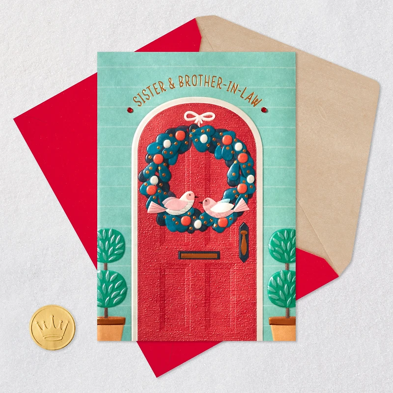Wishing You Joy Christmas Card for Sister and Brother-in-Law for only USD 5.99 | Hallmark