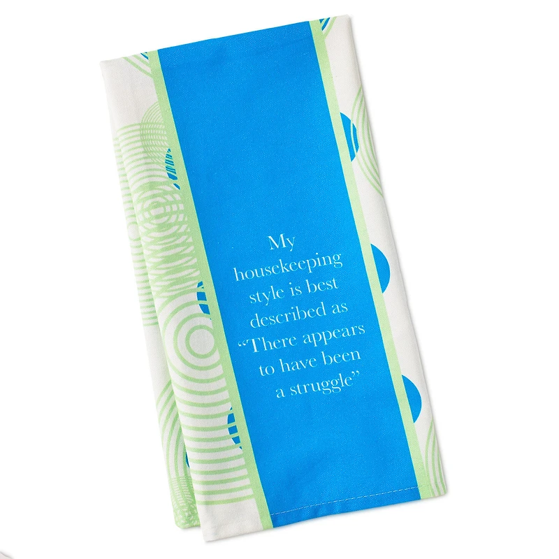 Drinks on Me Struggle Funny Dish Towel for only USD 14.99 | Hallmark