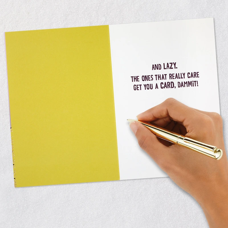 Maxine™ You Get a Card, Dammit Funny Birthday Card for only USD 4.99 | Hallmark