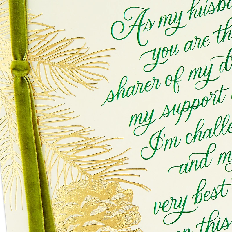 My Best Friend and Partner in Love Christmas Card for Husband for only USD 6.99 | Hallmark