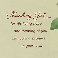 Prayers for You and Your Family Religious Sympathy Card for only USD 3.99 | Hallmark