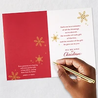 Reminder of Our Shared Blessings Religious Christmas Card for Wife for only USD 6.99 | Hallmark