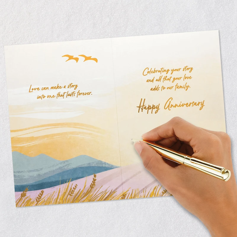 Celebrating Your Story of Love Anniversary Card for Parents for only USD 6.99 | Hallmark