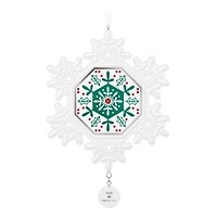 Snowflake 2025 Porcelain Ornament for only USD 24.99 | Hallmark