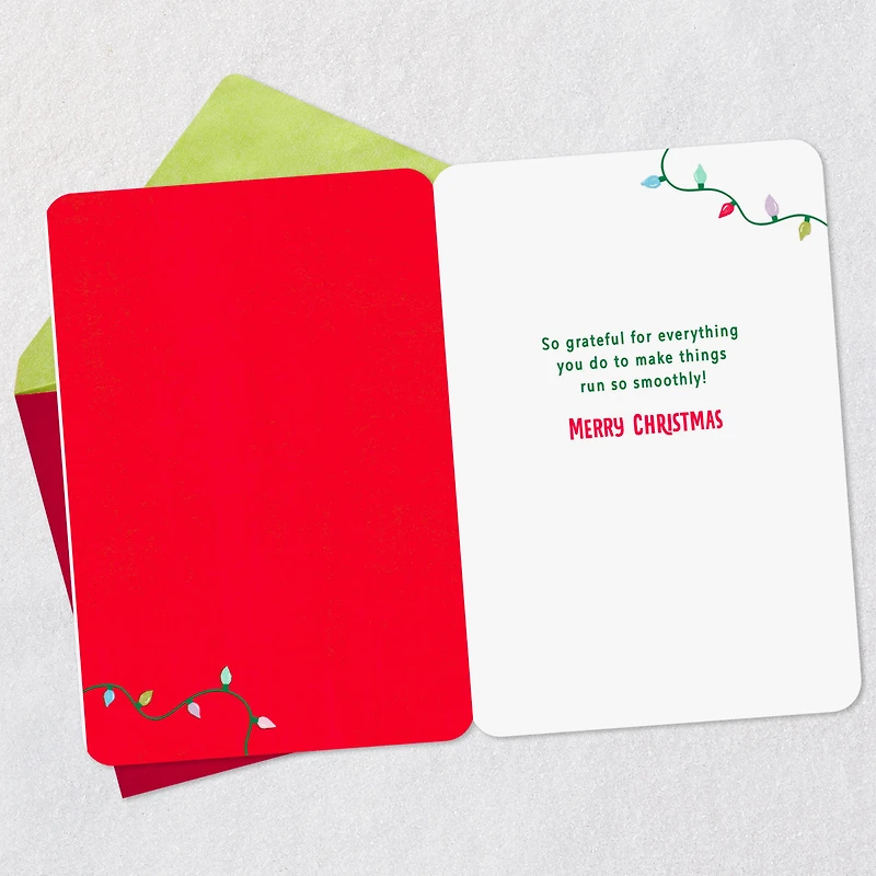 So Grateful for Everything You Do Christmas Card for Administrative Professional for only USD 3.99 | Hallmark